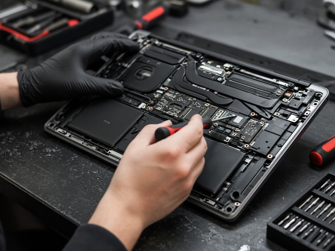 Výměna SSD nebo operační paměti v repasovaném notebooku