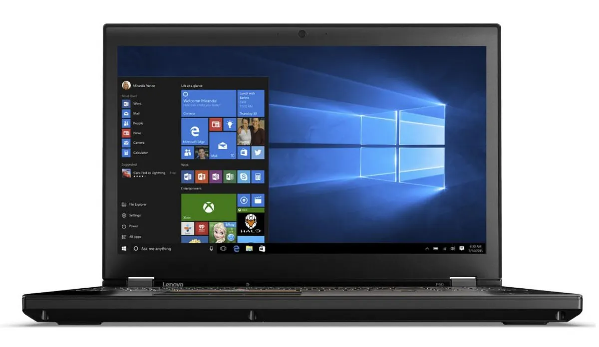 Repasovaný notebook Lenovo Thinkpad P50