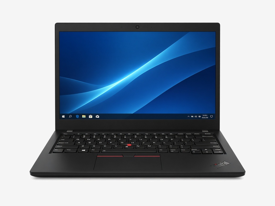 Lenovo ThinkPad L490 otevřený zepředu s displejem